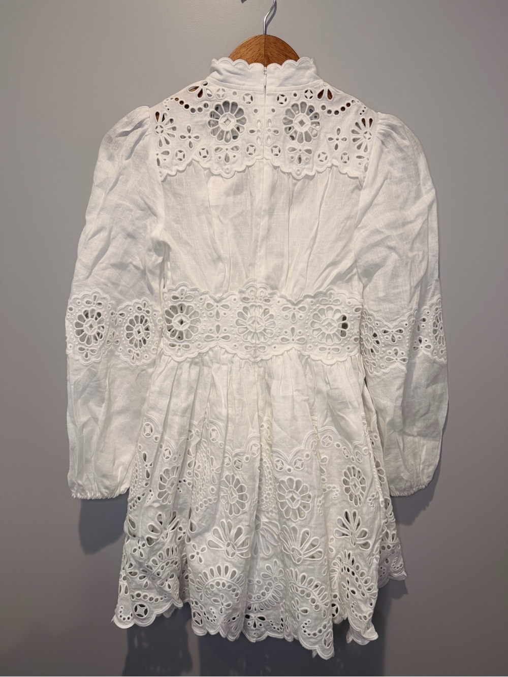 Zimmermann Acacia Broderie Mini Dress - Size OP - Picture 2 of 10